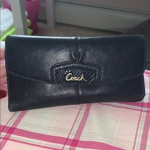 Black Coach Wallet